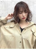 外はねゆる巻きミディ