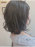 ゆるふわ　ミディアムパーマ