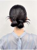 ヘアアレンジ/お呼ばれヘア/ヘアセット/ヘアメイク