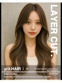 【grit.】韓国風レイヤーカット｜郡山駅