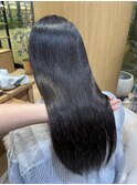 艶レイヤーカット髪質改善ストレート(TO-43)