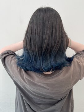 アライブ キチジョウジ(ALIVE Kichijoji) 【ALIVE吉祥寺】ブルーブラックグラデーションカラー