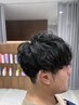 「Open記念」カットメンズパーマ+ピトレティカヘッドスパ30分¥22000→¥18000