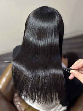 リタッチ◎縮毛矯正【カミケン方木田/福島】