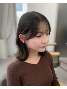 シェス 梅田茶屋町(shes) くびれボブ×顔周りカット/アリサ