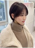 【MONA名古屋駅/名駅】耳かけ丸みショート/小顔ショート