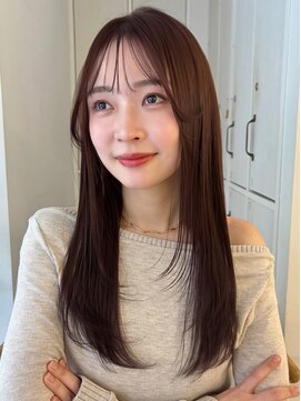 ガーデンヨコハマ(GARDEN YOKOHAMA) ココアブラウン ハッシュカット ミルクティーブラウン 髪質改善