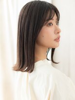 カバーヘア ブリス 戸田公園西口店(COVER HAIR bliss)&nbsp;ダークアッシュクラゲヘアーくびれミディアムY戸田公園20代30代
