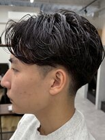 ナム 錦糸町(NAM)&nbsp;MEN'S HAIR/ブルーブラック/フェザーパーマ/錦糸町
