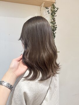 ゼスト 中野店(ZEST) 【ZEST中野/KOTOMI】フォギーグレージュ/ブリーチなしWカラー