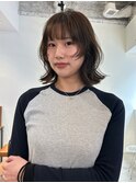 レイヤー/フェイスレイヤー/透明感カラー/ボブ/梅田/20代