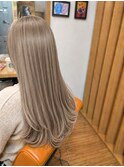 白髪ぼかしハイライト+カット +髪質改善トリートメント