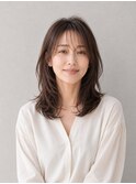 【満足度No.1＊感動イノアカラー】白髪ぼかし×大人レイヤー