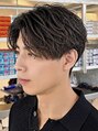 ファンド 千葉(fand)&nbsp;パーマを活かしたセンターパート★セットも簡単◎/メンズ/カット