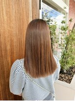 シャポン&nbsp;美髪ストレート×タッセルミディ