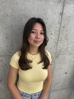 美容室 ル クラージュ&nbsp;顔まわりレイヤー×シークレットハイライト