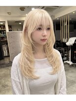 リンドトウキョウ(LINDO TOKYO)&nbsp;心斎橋 艶プラチナブロンドレイヤー