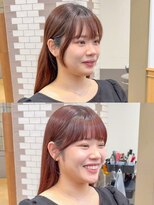 ピノ ヘアー(Pino hair)&nbsp;縮毛矯正×顔周りカット