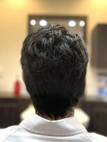 ヘアクリニックカルム 日暮里(Hair Clinic Calme)&nbsp;マレットヘア　テーパーフェード　癖毛　ビジネスヘア
