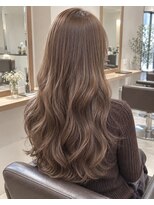 アッシュ 桜新町店(Ash)&nbsp;柔らかオリーブベージュロング