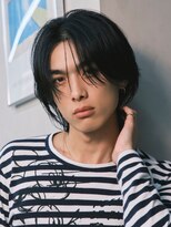 アンサー 原宿(ANSWER)&nbsp;メンズ髪質改善地毛風縮毛矯正ストレート毛流れセンターパート