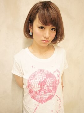 バース(BIRTH) 天神【BIRTH】 グラマラス前下がり耳かけボブ