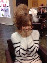 ヒスヘアー クリエイティブスペース(hys hair creative space by lauto)&nbsp;成人式アップスタイル