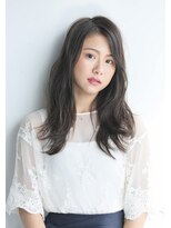ヘアーサロンデフォーエバー(hairsalon de Forever) 「Forever本店」南 無造作ウェーブ×黒髪アッシュ
