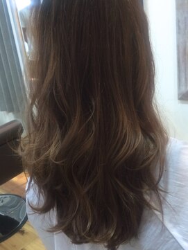 アンス 大阪梅田(ANs.) 大人かわいい☆フェアリーな透明感&ツヤ感ブラウンベージュ