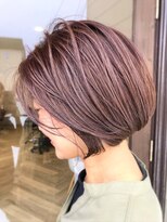 ヘア メイク ココ(hair make coco)&nbsp;★ラベンダーグレージュ×ミニボブ★