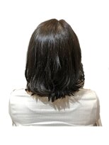 ブルー(BLUE)&nbsp;ミディアム×アッシュグレー