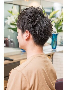 ヘアージャンティ(HAIR GENTIL) メンズ ショート 【 ショートレイヤー × ソフトマッシュ 】