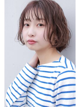 ゼンコー 吉祥寺chere(ZENKO) 【ZENKO吉祥寺Chere】シースルーバングが可愛いミニボブ