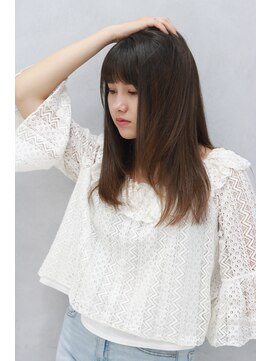 ヘアリゾートユア 新大久保店(hair resort YuA) カット艶髪ストレート