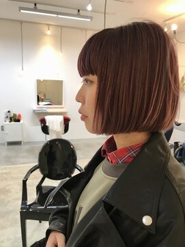 ナイーブヘアデザイン(NAiVE HAIR DESIGN) 【NAiVE hair】☆ブラウンPINK★