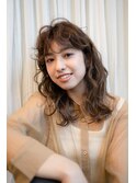 クリッとカールが可愛い!ニュアンスウェーブ・・・担当KAYO