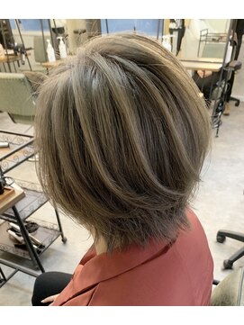 ヘアスタジオニコ(hair studio nico...) silver beige