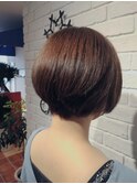 前下がりショートボブ