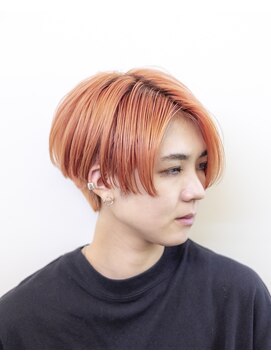ルプラ ガーデン(le-pla garden) オレンジ#ダブルカラー#ハンサムショート#ケアブリーチ#豊橋