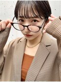☆小顔ショート 丸みショート 黒髪