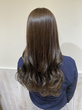 ネオリーブソラ 相模大野店(Neolive sola) ブリーチなしのオリーブカラー