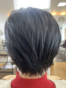 ヘアー グリース(hair GREASE) メリハリショート