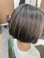 東京ヘアーサロン 白髪ぼかしハイライト/20代/30代/40代/北本/桶川/鴻巣ショート