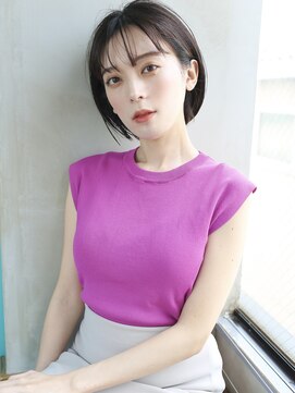 バース(BIRTH) 天神【BIRTH】シースルーバング×美髪ナチュラルボブ　3