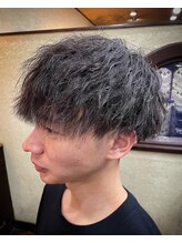 ヘアーサロン男爵 ソフトツイストパーマ