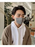 ツイストスパイラルパーマアップバング♪