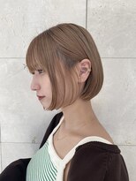 ロンド ストラーダ 心斎橋(Lond strada)&nbsp;モードヘアミディアム×美髪【髪質改善/縮毛矯正】