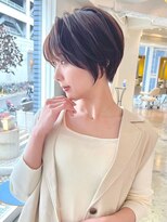 ロンドエニカ 大宮(Lond enika)&nbsp;切りっぱなしボブエアリーロング美髪ピンクブラウン[大宮]