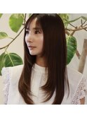 大人可愛い★サラつや姫カット【髪質改善ストレートエステ】