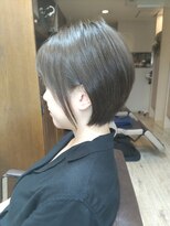 シップス ヘアブース(ship's hair booth)&nbsp;ショートボブ×アッシュベージュ